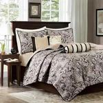 Madison Park Adeline Paisley 6-PC. Coverlet/quilt Set, King/california. Fixed Price $88.88.