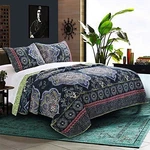 Greenland Home Barefoot Bungalow Twyla Midnight 3-PIECE King/cal. Fixed Price $99.99.