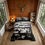 Feelyou Cute Deer Bedding Set Wild Animal Hunt Comforter Kids Boys. Fixed Price $91.18.
