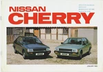 Datsun Nissan Cherry 1982-1983 Uk Market Sales Brochure 1.0, 1.3, 1.5 Dx & Gl. Fixed Price $14.76.