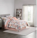 Traditions By Waverly 6PC Coral Century Floral Comforter Bed Set Queen Nip. Fixed Price $122.19.