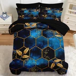 Nesker Comforter Set King Size Luxury Geometric Hexagon 7 Pcs Bedding Kids. Fixed Price $73.71.