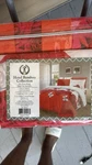 Made China Diana King Size 3-PIECE Comforter Set Bed Sheet New. Fixed Price $80.00.