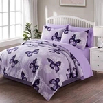 Artall Butterfly Pattern Bag Bedding 8 Piece Full/queen Comforter Sets. Fixed Price $80.89.