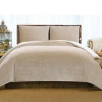 Christian Siriano Full/queen Duvet Set 100% Polyester Champagne Solid 3PC. Fixed Price $24.00.