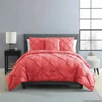 Vcny Home Carmen Pintuck 4 Piece Comforter Set, Queen Bedding. Fixed Price $86.33.