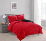Down Alternative Comforter Set 7-PC Reversible All Season Bed In Bag W/ Sheets. Fixed Price $43.74.
