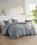 510 Design Porter Washed Pleated 3-PC. Duvet Cover Set, King $100. Fixed Price $7.00.