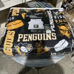 Foco Pittsburgh Penguin Nhl Team Bed Bag Comforter, Sheets, Pillow Cases Full. Fixed Price $35.00.