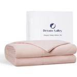 New Dream Valley Outlast Deep Sleep Cooling Comforter Blanket X90 Queen Pink. Fixed Price $68.99.