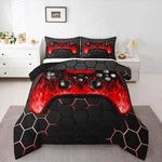 Gamer Bedding Set: Twin Comforter Boys - Level Up Your Kid's Gaming Room!. Fixed Price $60.99.