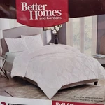 Better Homes & Gardens 3-PIECE Comforter Set F/qu White Pintuck Chic Clean Calm. Fixed Price $39.01.