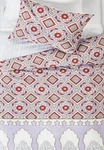 John Robshaw Twin Xl Kali Purple Floral Tile Reversible Comforter & Sham Set. Fixed Price $96.88.