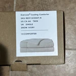 Rest Evercool Cooling Comforter Twin Blanket Ivory Hot Sleeper. Fixed Price $99.00.