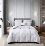 Martha Stewart White Twin Allergy Wise Down Alternative Comforter Hotel, Oekotex. Fixed Price $59.99.