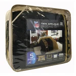 5PC Nfl New Orleans Saints Bedding Set Comforter Pillowcase Sheet Twin Size. Fixed Price $120.93.