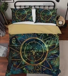 3D Compass Divination Quilt Cover Bedding Sets Pillowcases Queen. Fixed Price $78.79.