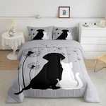 Erosebridal Kawaii Cat Comforter Set Twin Cute Dog Bedding Kids Boys Girls. Fixed Price $106.17.