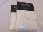 Ralph Lauren Textured Stripe Macey Euro Shams White $270. Fixed Price $79.95.