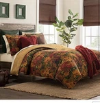 New Patricia Nash Heritage Floral Queen Comforter Set 3PC. Fixed Price $206.79.