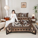 Homewish Western Stars Wooden Door Kids Comforter Set Queen Sizeboys Girls. Fixed Price $137.90.