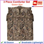 Realtree MAX-5 Camo Queen 3 Pcs Comforter All-season Lightweight, Breathable. Fixed Price $71.98.