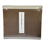 Oake Twin Duvet Cover 2 Toned Neutral Taupe Modern Minimalist 300 Thread Ct New. Fixed Price $69.99.