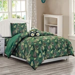 Wpm Twin Camouflage Print Comforter Army Green Theme Bedding Set With Sheet, .... Fixed Price $38.77.