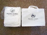 Pacific Coast Textile Duck Down Comforter King White 100% Cotton West New. Fixed Price $189.95.