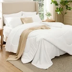 Bedsure 7 Pieces Queen Comforter Set Premium Series, Hotel Luxury Soft In A. Fixed Price $105.50.