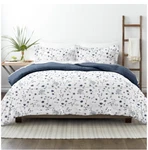 Ienjoy Comforter Set Full/queen Reversible Down Alternative Navy Forget Me Not. Fixed Price $49.99.