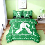 Erosebridal 7 Piece Comforter Set Full Sizehockey Player Sports Game Bed. Fixed Price $23.31.