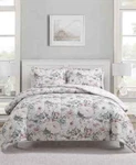 Sunham Roselyn 100% Polyester Floral 2-PC Twin Comforter Set Blush New. Fixed Price $42.99.