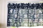 New York Yankees Baseball Sports Team Window Valance/curtain 58" Wide. Fixed Price $71.04.