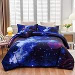 Nice Night Galaxy 6PCS Bedding Sets Outer Space Comforter Bag 3D. Fixed Price $64.78.