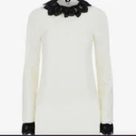 Victoria Beckham Frill Collar Shift Dress. Fixed Price $150.00.