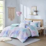Vibrant Aqua Twin Xl Tie Dye Comforter Set Boho Bedding Girls Bedroom Decor. Fixed Price $66.29.
