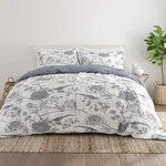 3-PIECE Light Blue Molly Botanicals Reversible Print Comforter Set King/calking. Fixed Price $61.16.
