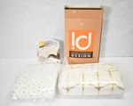 Intelligent Design Comforter Bedding Set King/california Size 5 Piece Ivory/gold. Fixed Price $37.35.