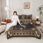 Homewish Abstract Cow Fur Print Kids Comforter Set Full Sizeboys Girls Adults. Fixed Price $43.55.