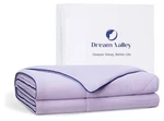 Dream Valley Outlast Cooling Comforter, Queen Size Lavender Fog X90. Fixed Price $175.00.