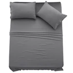 Bed Set 4 Piece Ultra Soft Microfiber Deep Pocket Hotel Quality. Fixed Price $20.99.