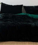 Pieces Set Luxury Crushed Green Duvet Cover Boho Bedding Uo Comforter King. Fixed Price $150.25.