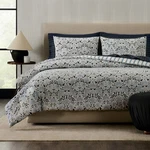 Jeremiah Brent Home 3PC King Floral 'geneva' Cotton Comforter Set Blue. Fixed Price $47.99.