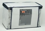 Tribeca Living Cotton Flannel Solid Oversized Duvet Set - King Silver. Fixed Price $64.71.