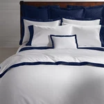 Ralph Lauren Rl Organic Sateen Border King Duvet Cover $470 Polo Navy. Fixed Price $129.99.