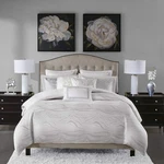 Glam Cozy Comforter Set - King All Season Bedding With Duvet & Pillows. Fixed Price $867.99.