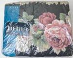 Vtg Dan River Suzanne Queen Sheet Set No-iron Percale Nos Floral Usa. Fixed Price $39.95.