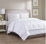 Charter Club Down Alternative Comforter Solid White Dual King Bedspread. Fixed Price $49.95.