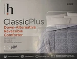 Home Expression Classic Plus Down Alternative Reversible King Size Comforter. Fixed Price $39.95.